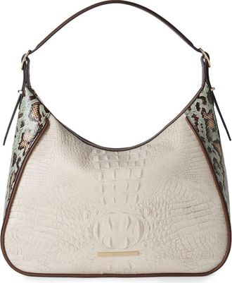 Brahmin Edie Embossed Leather Shoulder Bag in Multi at Nordstrom