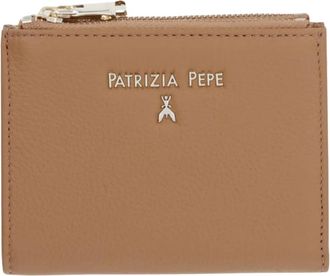 Patrizia Pepe Wallets & Cardholders - Dames - Portefeuilles - Bruin - ONE Size - Accessoires