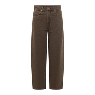 Pinko Pinko, Dames, Jeans, Bruin, Maat: W28 Katoen