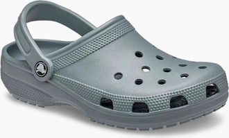 Crocs Mens Classic Mens Slip On Mules - Grey - Size: 10