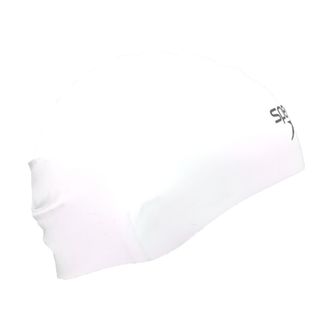Speedo Unisex Fastskin Hiro-zwemkap voor volwassenen (Wit)