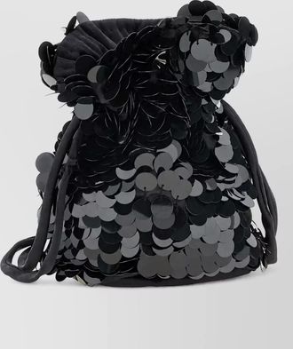 P.A.R.O.S.H. sequin bucket bag