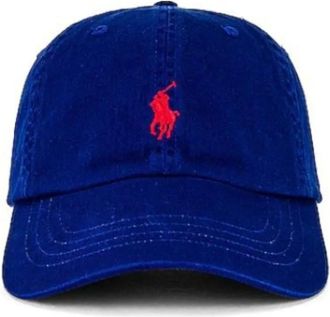 Ralph Lauren Collection Pet met geborduurd logo - Blauw