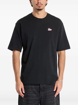 Nike Jordan sneaker-patch T-shirt - men - Cotton - M - Black