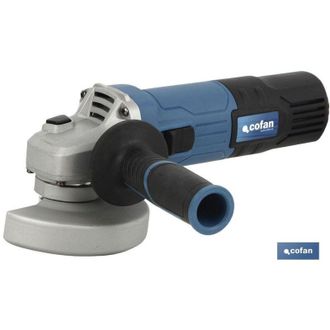 cofan Cofan - Amoladora 900w &Oslash;115/125mm Velocidad Variable, Amoladora Angular De 900 W Con Velocidad Variable Para Discos De &Oslash;115/125 Mm, Con Interruptor Ho