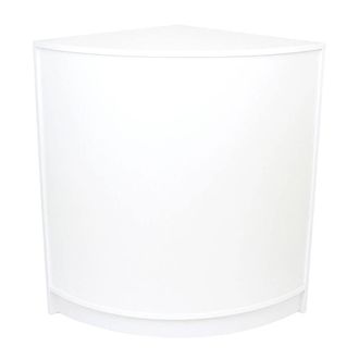 MonsterShop Retail Shop Corner Counter CM60 - White