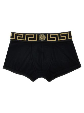 Versace Black Greca boxers