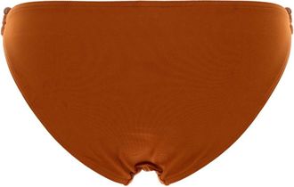 Eres Womens Orange Stretch Nylon Clutch Bikini Bottom Rouille Exterior: Elastane Costumi Da Bagno Swimwear
