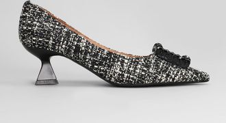 Roberto Festa Milano Evilly Pumps In Black Fabric