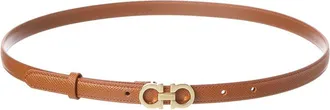 Ferragamo Gancini Leather Belt