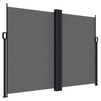 Berkfield Home Retractable Side Awning Anthracite 180x1000 cm
