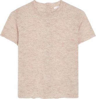 Haikure T-shirt girocollo a maniche corte - Toni neutri