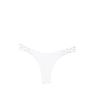 Frankies Bikinis X Jennie Encore Braided-strap Bikini Bottoms
