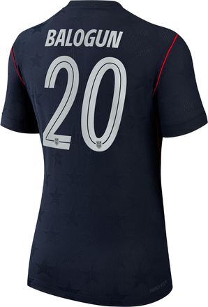 Nike Folarin Balogun USMNT 2026 Match Away Nike Womens Dri-FIT ADV Soccer Jersey in Blue | NN203943381-USM