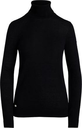 Buffalo David Bitton Maglione Dolcevita A Coste Mavra – Donna, Manica Lunga, Rigato Nero E Beige - 5