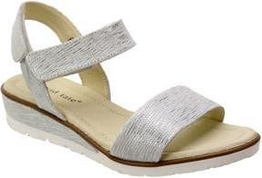 David Tate Scala Slingback Sandal in White Lizard at Nordstrom Rack, Size 7.5