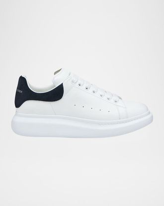 Alexander McQueen Men & apos;s Leather and Suede Oversized Sneakers