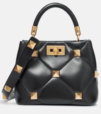 Valentino Garavani Roman Stud Small leather tote bag