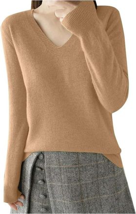 Generic Striped Jumpers Womens Red Light Green Blue Purple V Neck Cardigan Long Sleeve Cropped Lightweight Casual Baggy Knitted Button Down Solid Ribbed Cuffs