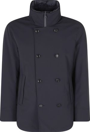 Duno Blue Picot Polyamide Padded Jacket