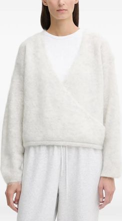 American Vintage Nuny V-neck sweater - Toni neutri