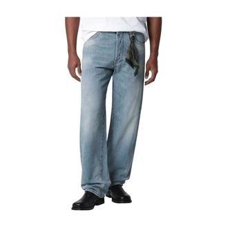Darkpark Straight Jeans, male, Gray, Size: W31 Mark Relax Fit Pants