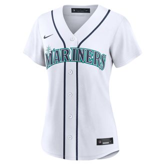 Nike Cal Raleigh Seattle Mariners Nike Womens MLB Replica Jersey in White | RPW60IETMV9-AKX