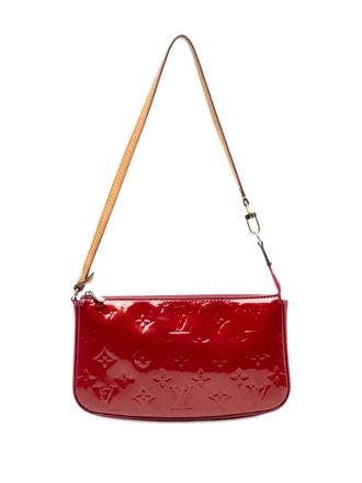 Louis Vuitton 2012 Monogram Vernis Pochette Accessoires shoulder bag - Red