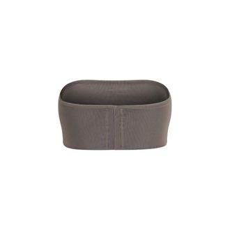 Rick Owens Womens Gray Viscose Sleeveles T-Shirt