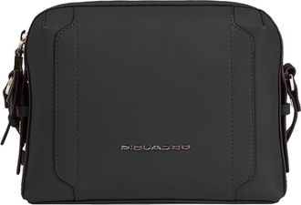 Piquadro Crossbody bag women- camera case style - Dames - Schoudertassen - Zwart - ONE Size - Tassen