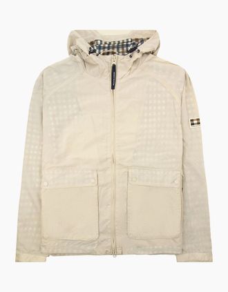 Aquascutum Mens Aquascutum Lamina Hooded Jacket Beige 03 - Tan - Size: 42/Regular