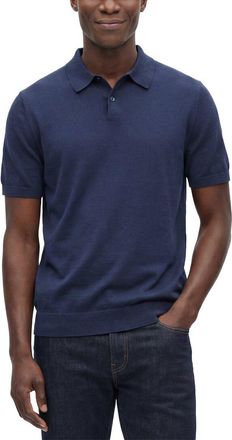 7 For All Mankind Knit Polo Sweater