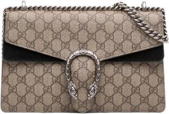Gucci Pre-owned Dionysus Shoulder Bag - Dames - Vintage Schoudertas - Beige - ONE Size - Leer - Vintage