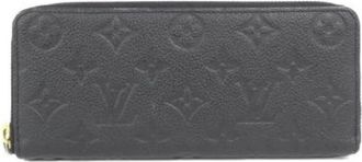 Louis Vuitton Pre-owned Long wallet (bi-fold) - Dames - Vintage Accessoires - Zwart - ONE Size - Vintage