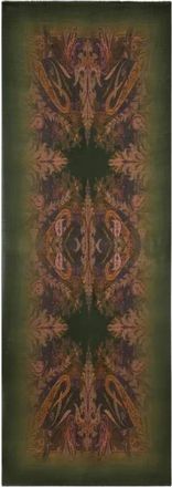 Etro Bufanda Degrade Est Floral - unisex - Zijden sjaals - Groen - ONE Size - Accessoires