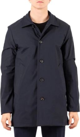 Hetreg&oacute; Impermeabile - Heren - Zomerjassen - Blauw - XL - Jassen