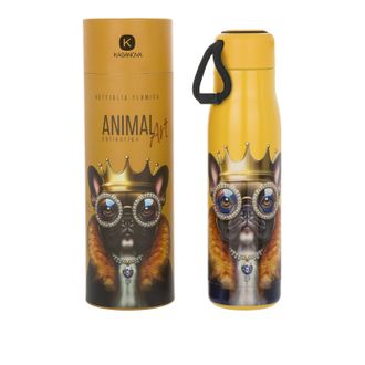 KASANOVA Bottiglia termica 500 ml Bulldog Animal Collection