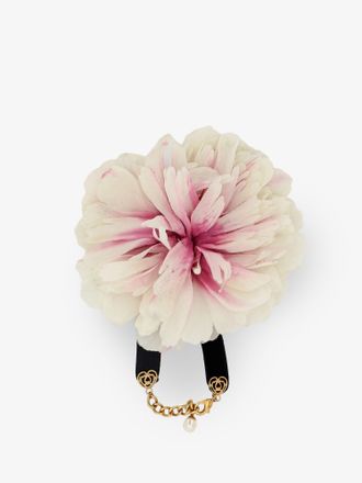 Dolce & Gabbana Bracciale con dettaglio fiore oversize - DOLCE & GABBANA - gender_Woman