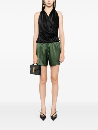 Tom Ford Stretch Silk Satin Pj Shorts