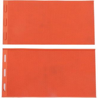 OEM Molde De Silicona Para Cera De Abeja De 5,4 Mm De Grosor, Plegable, Para Apicultura, Color Naranja. - Crezuo
