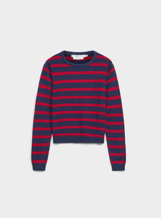 Contemporaine Womens Soft two-tone stripe sweater