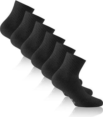 Rohner Sport Quarter Multifunktionssocken - Unisex | schwarz