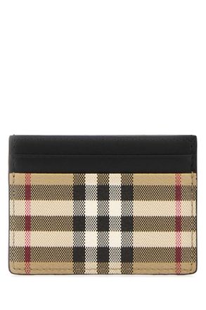Burberry Printed Canvas Card Holder