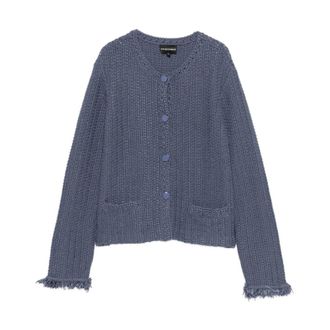Emporio Armani Donna, Maglie, Blu, M, new