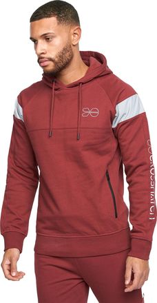 Crosshatch Heren Purbeck Hoodie (Bourgondië)
