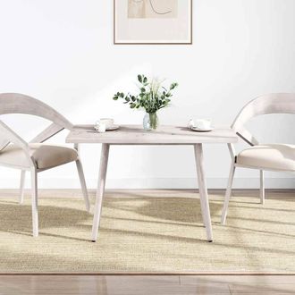 Berkfield Home Table Top White 110x60x2.5 cm Solid Wood Pine Rectangular