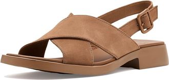 Camper Dana Womens Dress Sandals Medium Brown 1 : EU 36 (US Womens 6) B - Medium, Leather