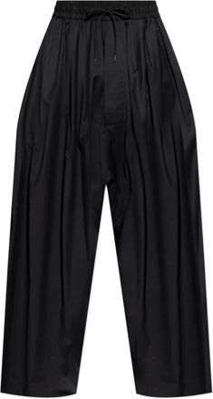 Vivienne Westwood Dropped-crotch broek - Heren - Wijde Broeken - Zwart - L - Wol - Broeken