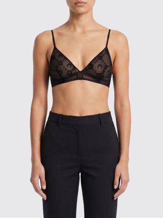 Marine Serre Reggiseno Bralette Flock