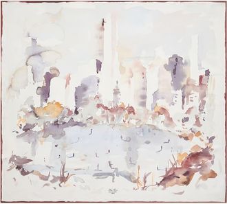 Loro Piana Silk Foulard Scarf